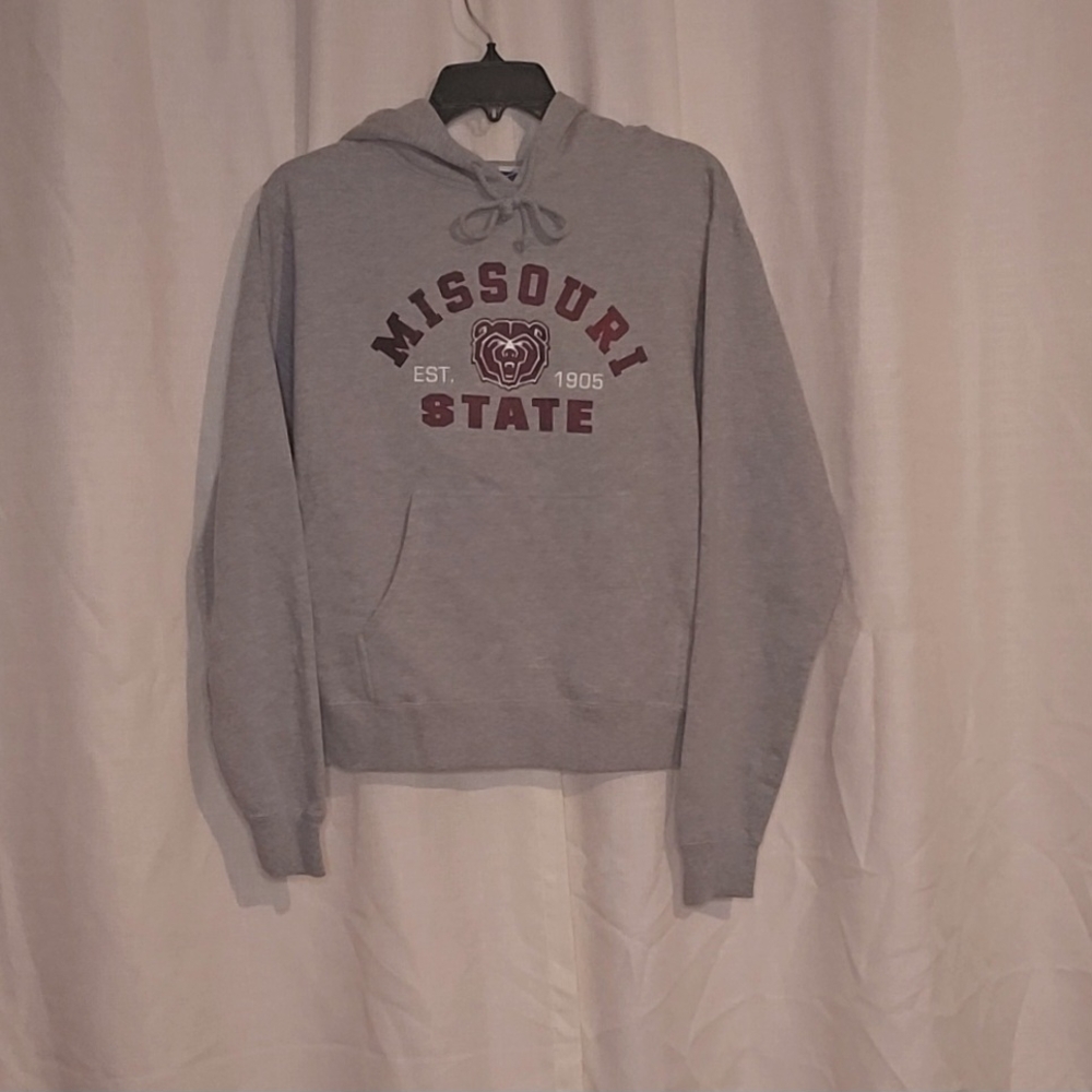 Missouri State Gray Hoodie NWT MEDIUM